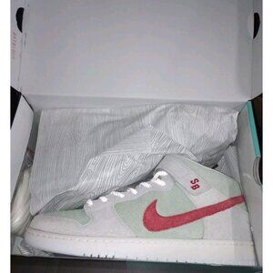 New Nike SB Dunk Mid Pro White Widow Men's SZ 12